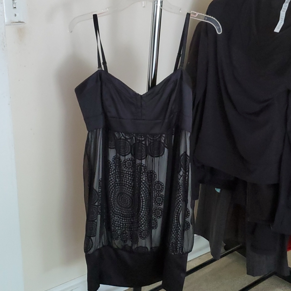 Guess black cocktail dress